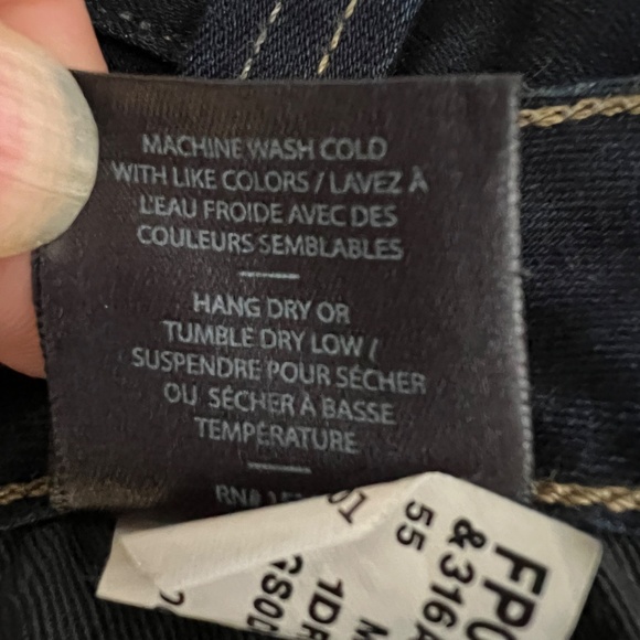 Dovetail Workwear Maven Slim Power Stretch Denim, Size 12/30 - Picture 6 of 10